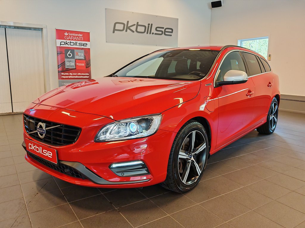 Volvo V60 D5 Plug-in AWD Aut Classic R-Design/Nav/Drag