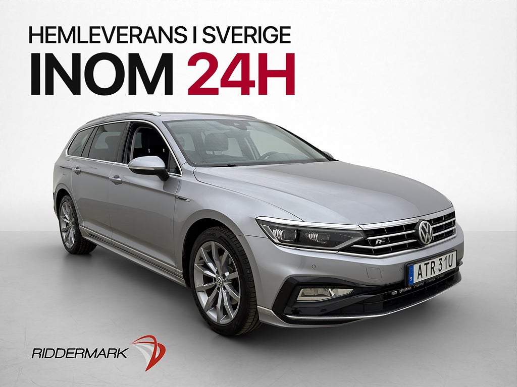 Volkswagen Passat TDI 4M R-Line Värm Matrix Kamera Navi Drag