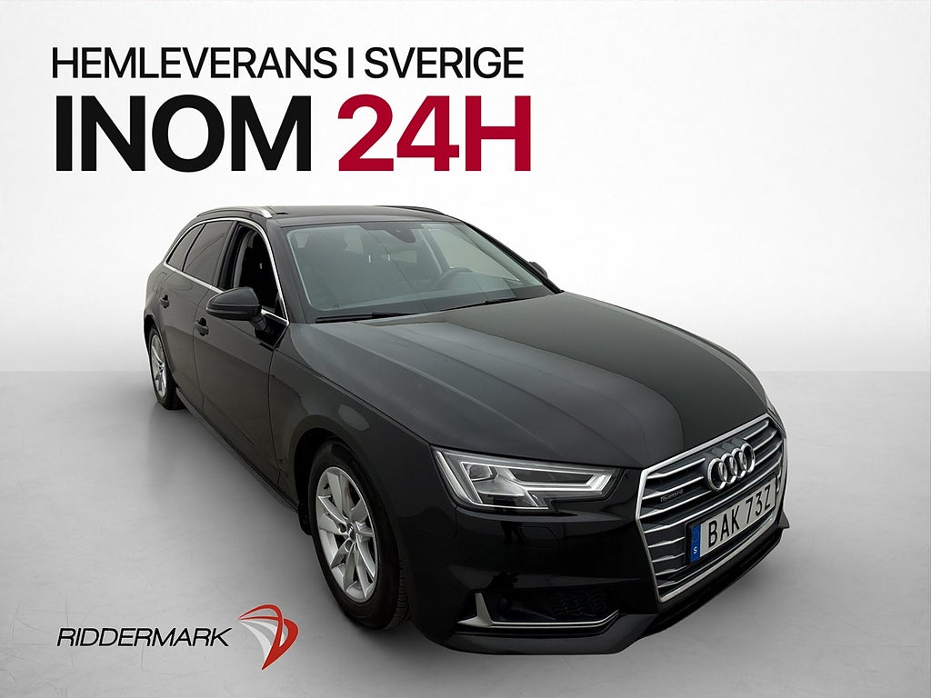 Audi A4 40 TDI Q 190hk Proline Värmare Kamera Drag Adap-fart