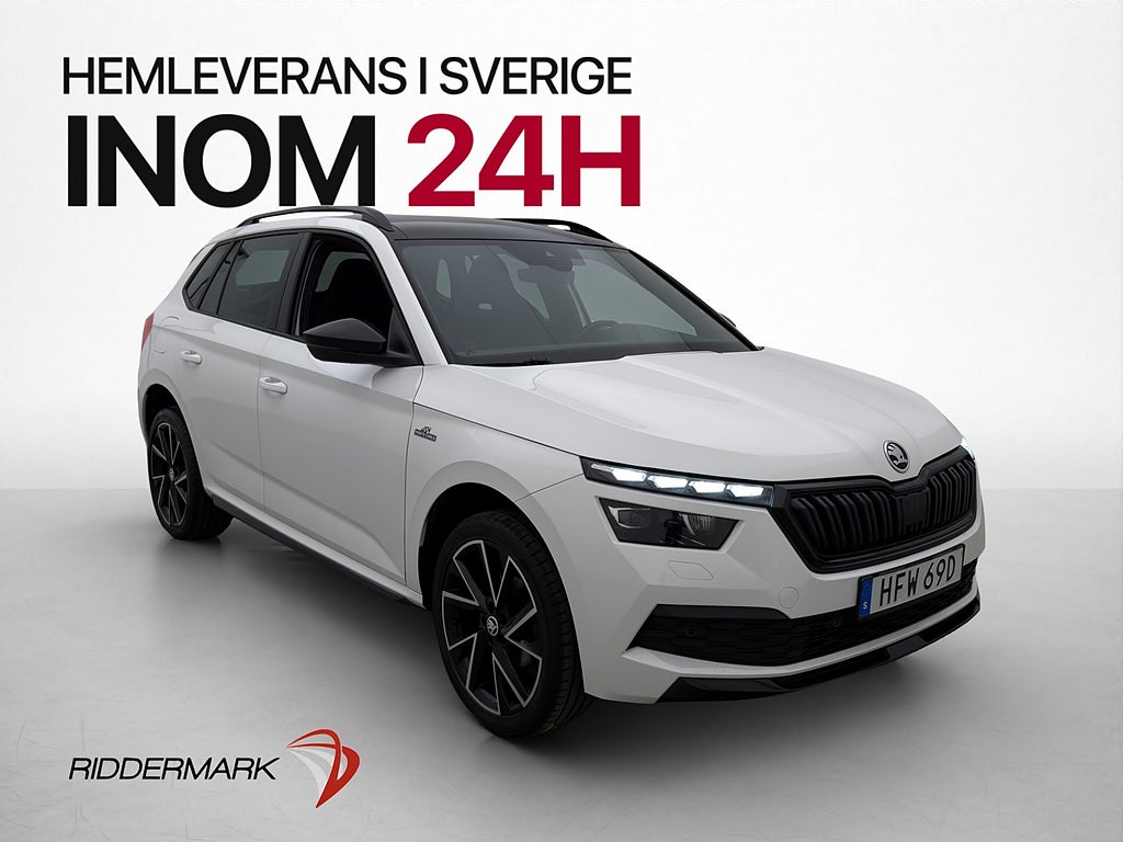 Skoda Kamiq 1.0 TSI 115hk Monte Carlo Kamera Adapt CarPlay
