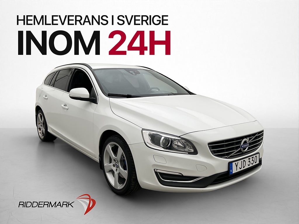 Volvo V60 D3 Momentum VOC Värmare P-Sensorer Halvskinn