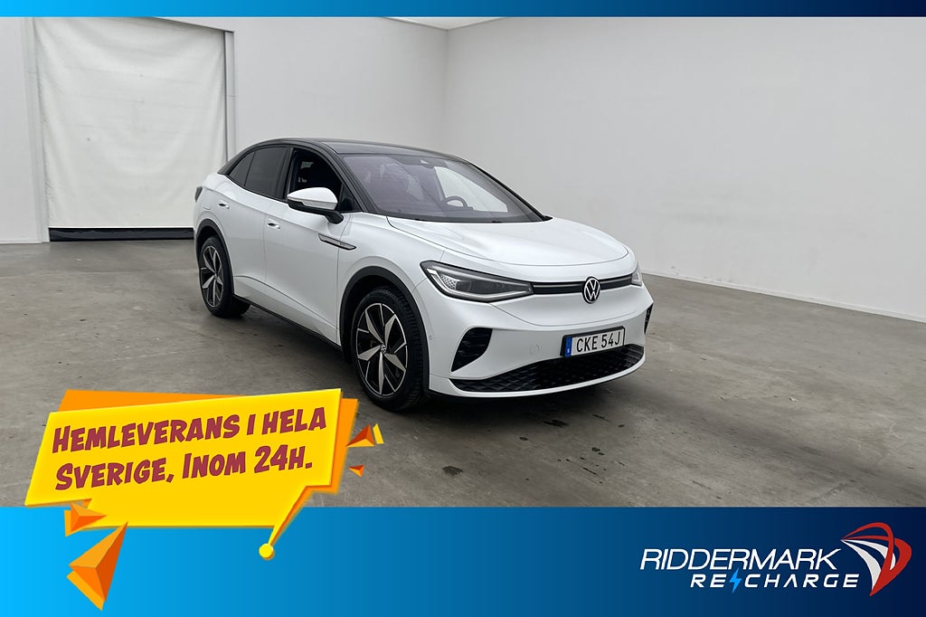 Volkswagen ID.5 GTX Pano Värmare Kamera CarPlay Drag MOMS