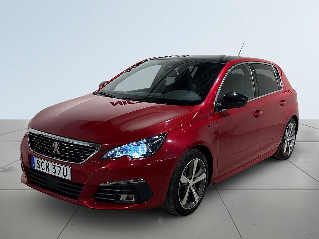 Peugeot 308 1.2 PureTech 130 EAT GT-Line Pano Psens S/V-hjul