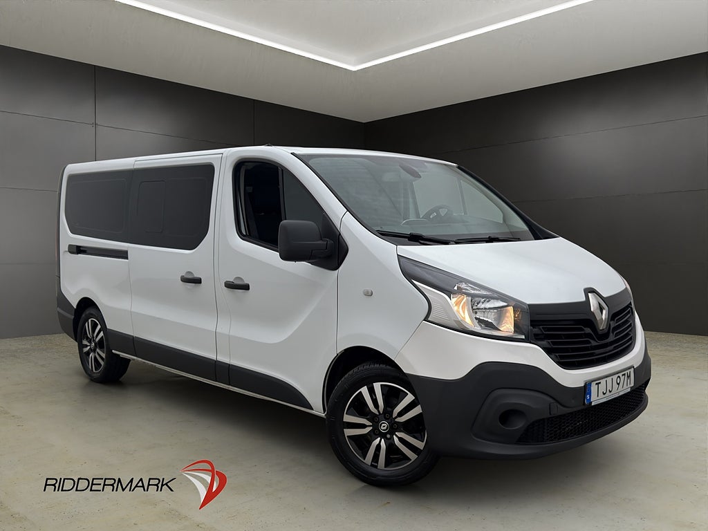 Renault Trafic Grand Kombi Lång Drag PDC Farthållare 9-Sits