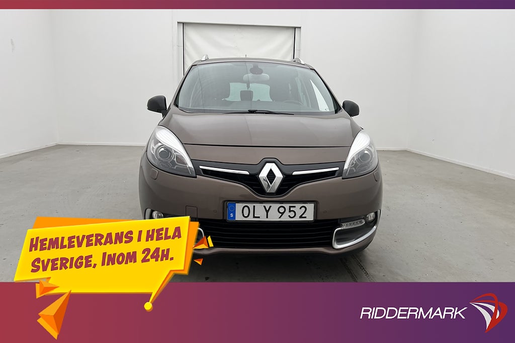 Renault Grand Scénic 1.5 110hk BOSE Edt 7-Sits Kamera Drag