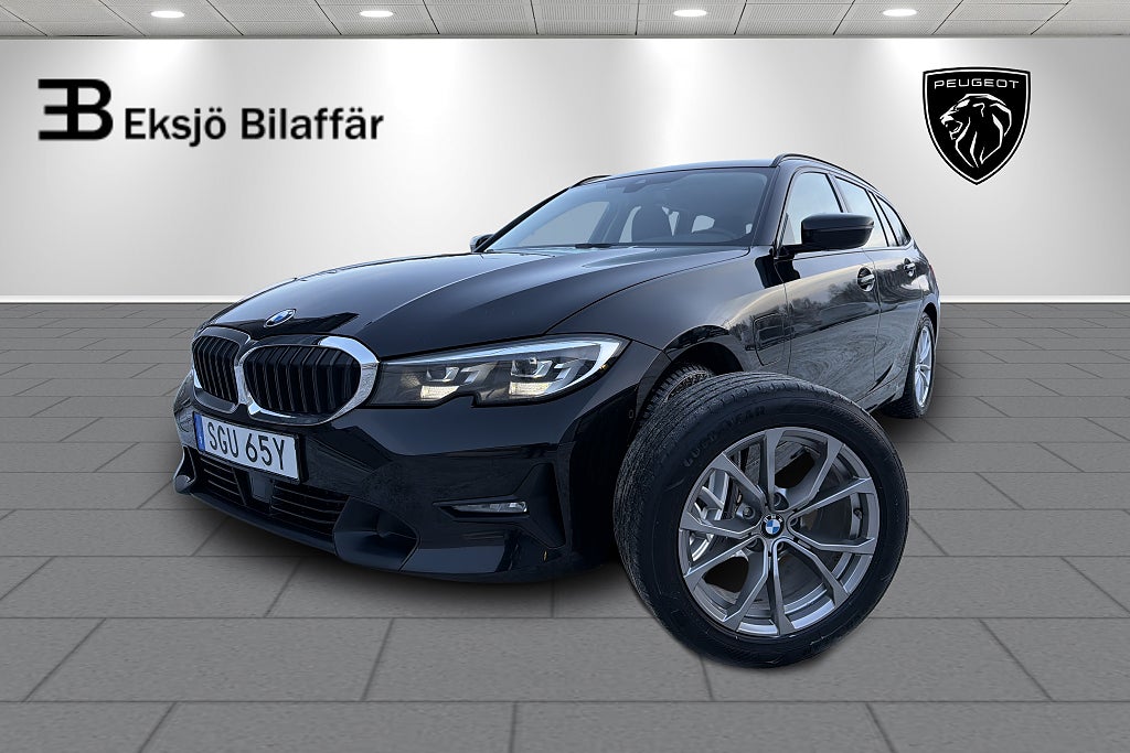 BMW 330e Touring Steptronic Sport *Drag,Kamera,Vinterdäck,Ränta 4,99%*