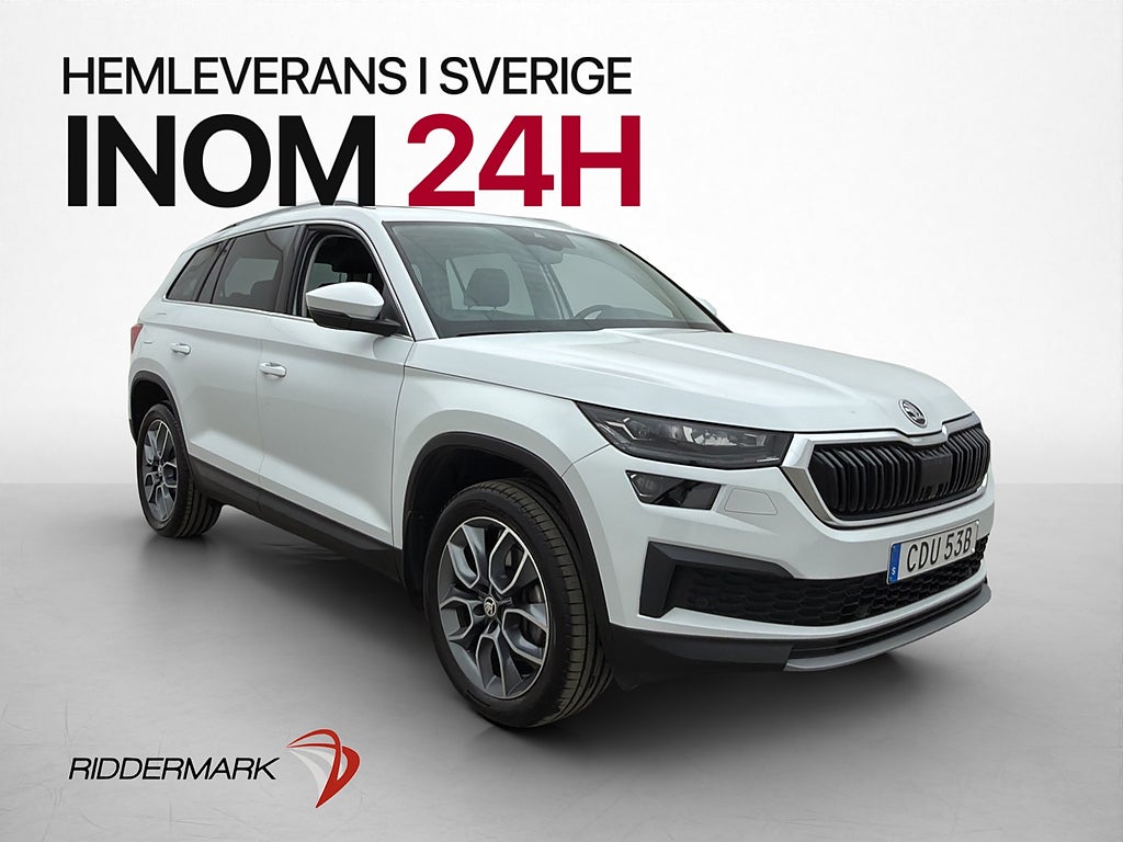 Skoda Kodiaq 2.0 TDI 200hk 4x4 7 Sits Pano Värm MOMS Drag