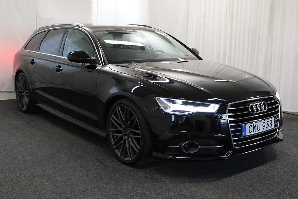 Audi A6 Avant 1.8 TFSI Matrix|1-Brukare|Kamera|P-Värmare|190hk