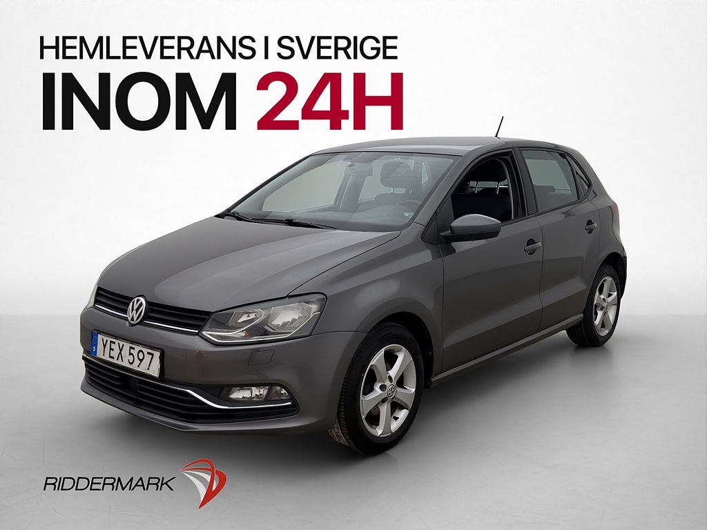 Volkswagen Polo 1.2 TSI 90hk Bluetooth P-sensorer