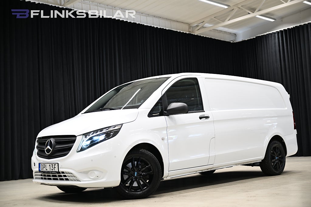 Mercedes-Benz Vito 119 CDI 9G 190HK Automat|Lång|LED|Inredd|Lågmil|Leasbar
