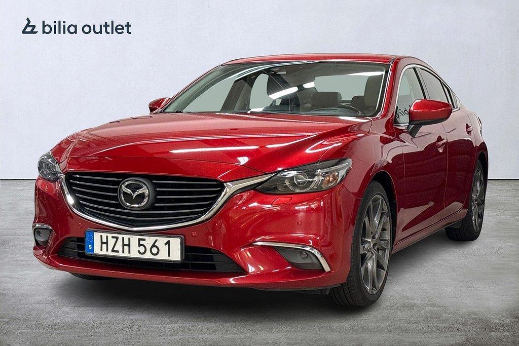 Mazda 6 Sedan 2.5 Optimum 192hk Navi BOSE Backkamera