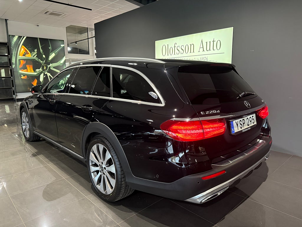 Mercedes-Benz E 220 d All-Terrain 4m Läder Glastak Widscreen - bild 3