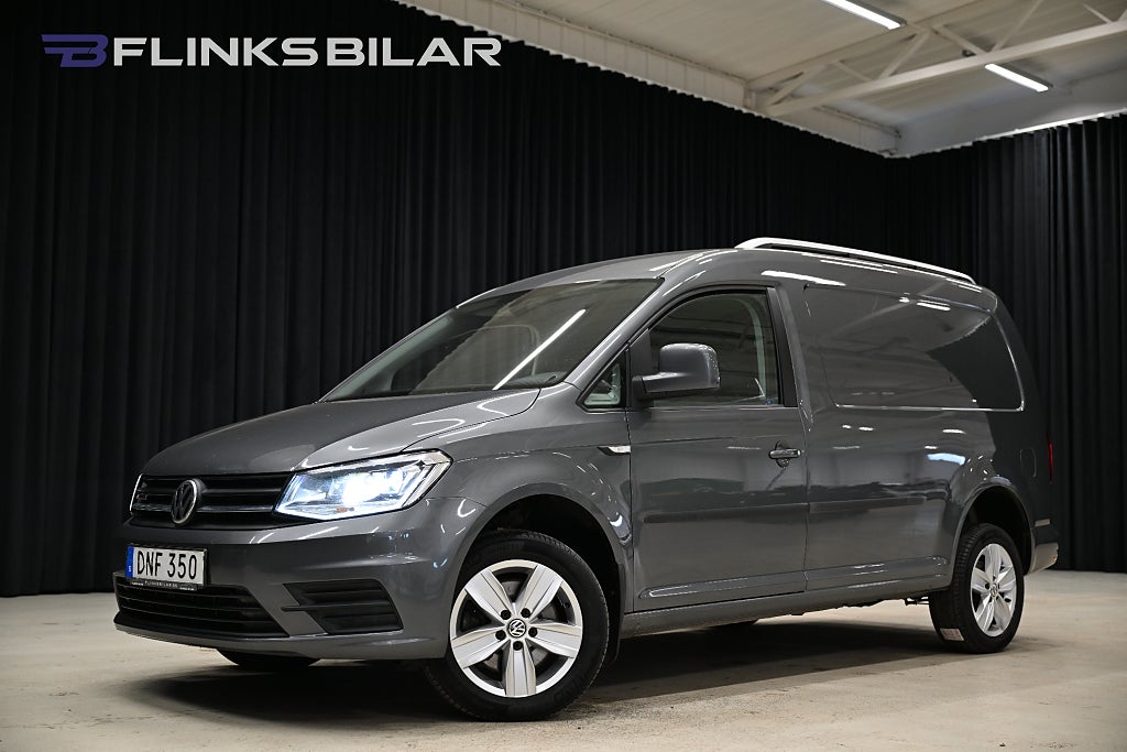 Volkswagen Caddy Maxi 4Motion DSG 150HK Nedlackad|LED|Inredd|EnÄgare|SeUtr!