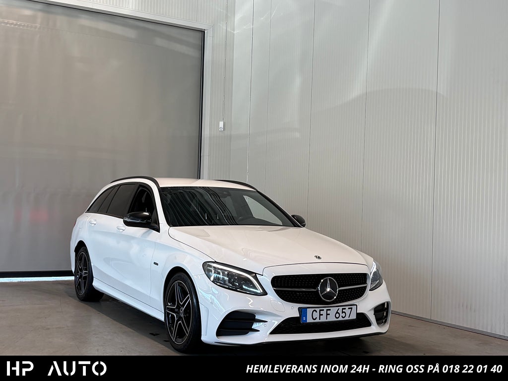 Mercedes-Benz C 300 T de AMG Night Cockpit Drag Värmare Kamera S&V