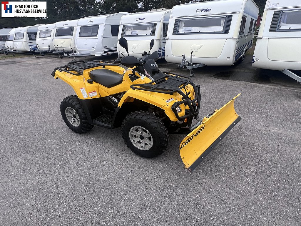 Can-Am Outlander 800 med Plogblad -07