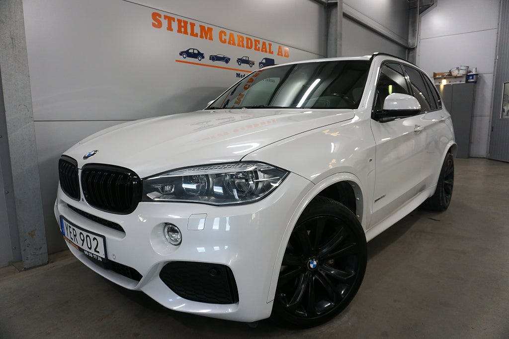 BMW X5 xDrive30d 7-Sits M Sport Panorama, 360° Full-Utrustad