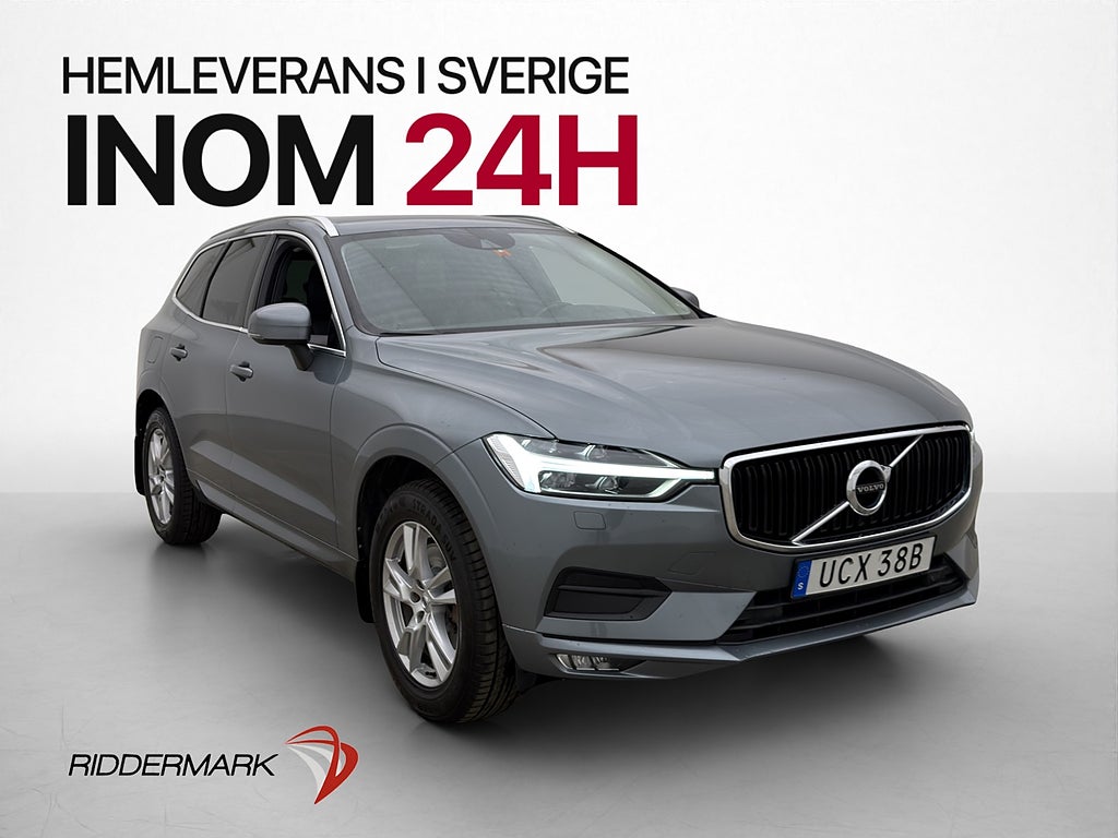 Volvo XC60 D4 Advanced VOC Värmare Skinn Kamera Drag CarPlay