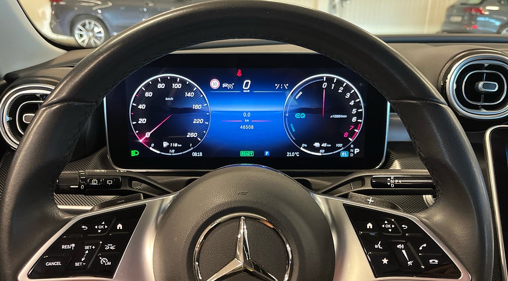 Mercedes-Benz C 300 e Premium pkt Drag Elstolar Värmare Kombi - bild 9
