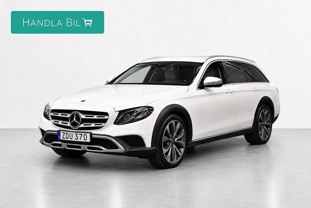 Mercedes-Benz E220d 4MATIC Aventgarde Drag Skinn HUD Burmester P-värm