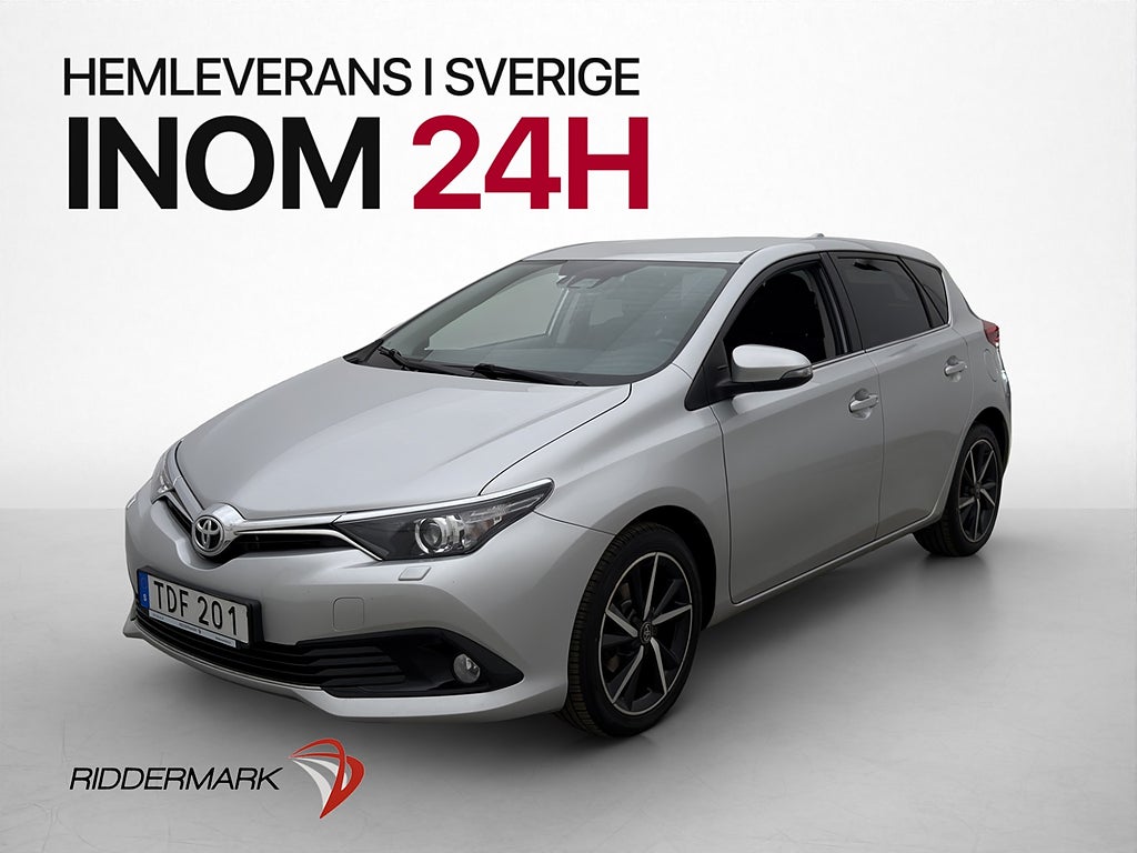 Toyota Auris 1.2 Turbo 116hk Intense Edition Kamera 1-bruk