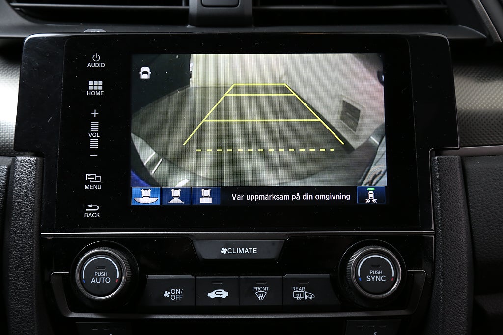 Honda Civic 1,5 i-VTEC Turbo 182hk Prestige Aut Glastak Skinn Motorv 2017