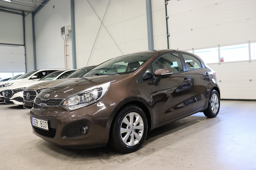 Kia Rio 5-dörrar 1.4 CRDi GLS Kamkedja Rattvärme 90hk