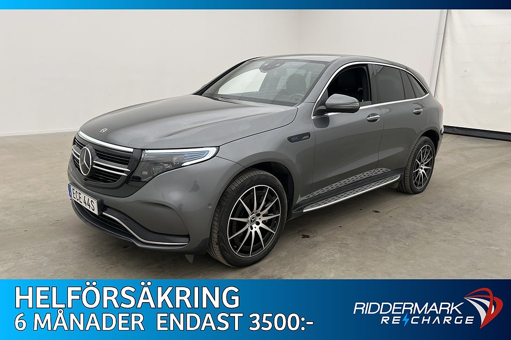 Mercedes-Benz EQC 400 4M AMG Taklucka Burm Värmare Dragkrok