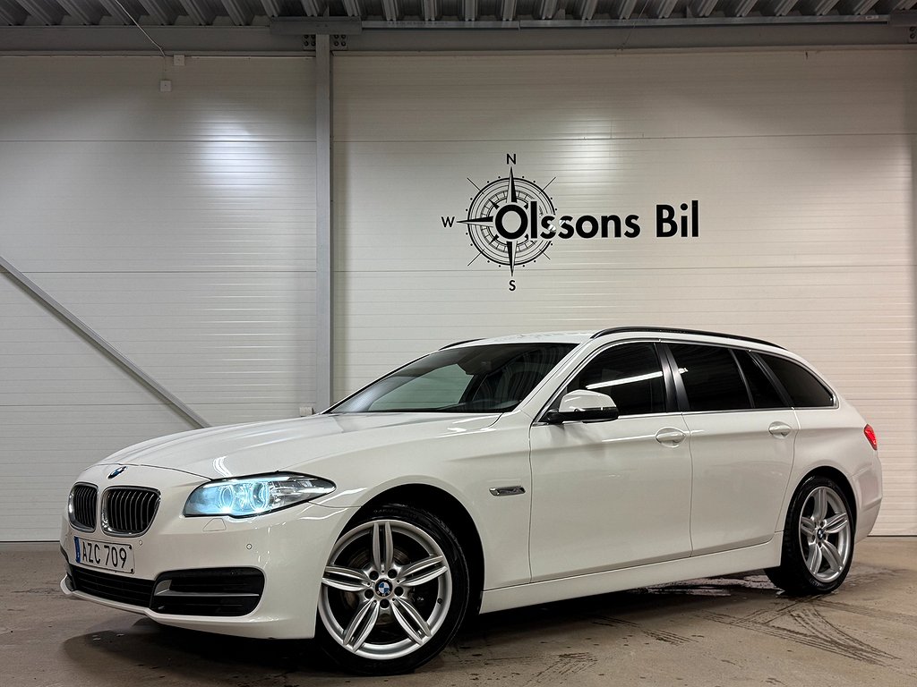 BMW 520 d Touring LCI Aut Dragkrok P-sensorer Bränslesnål