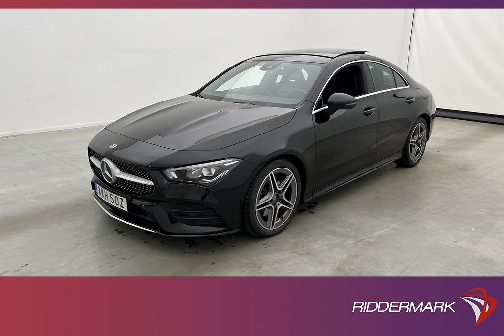 Mercedes-Benz CLA 220 Coupé 4M AMG Pano Wide P-Värm Drag