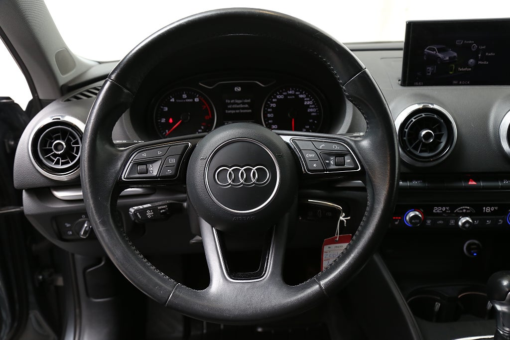 Audi A3 2,0 TFSI 190hk Quattro S Tronic Proline Sportback 2018