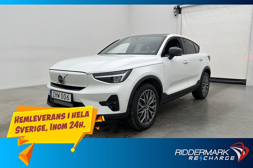 Volvo C40 Recharge Twin motor Ultimate Värmare Pano H/K Drag