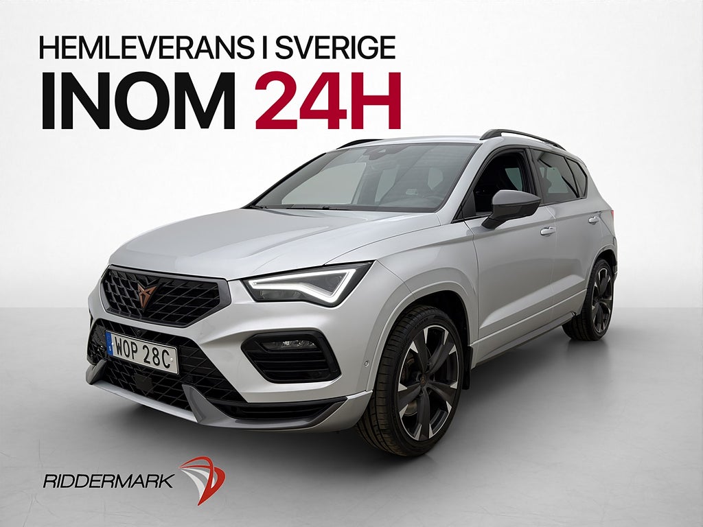 Cupra Ateca 2.0 TSI 300hk 4D Cockpit 360° M-Värmare Drag