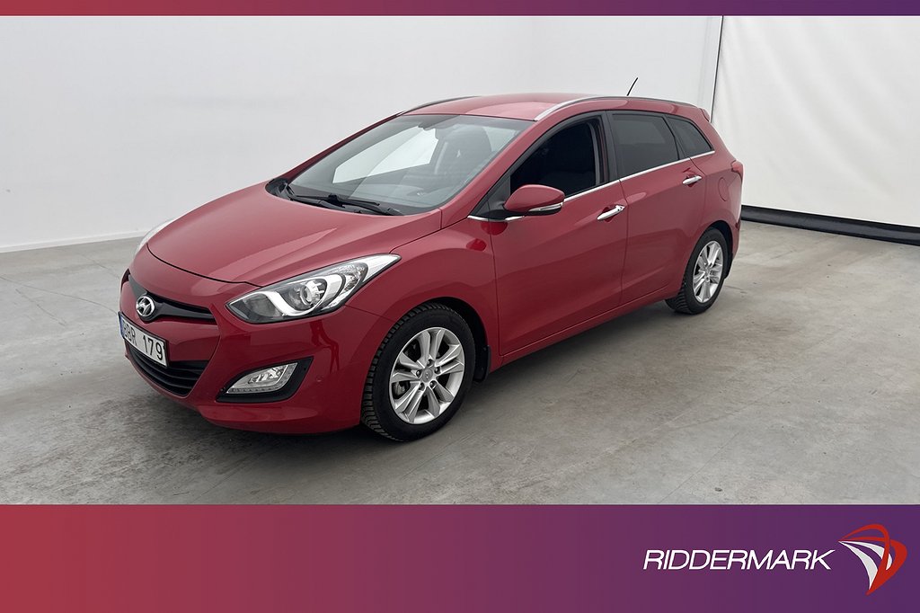 Hyundai i30 Kombi 1.6 CRDi 128hk Kamera Rattvärme