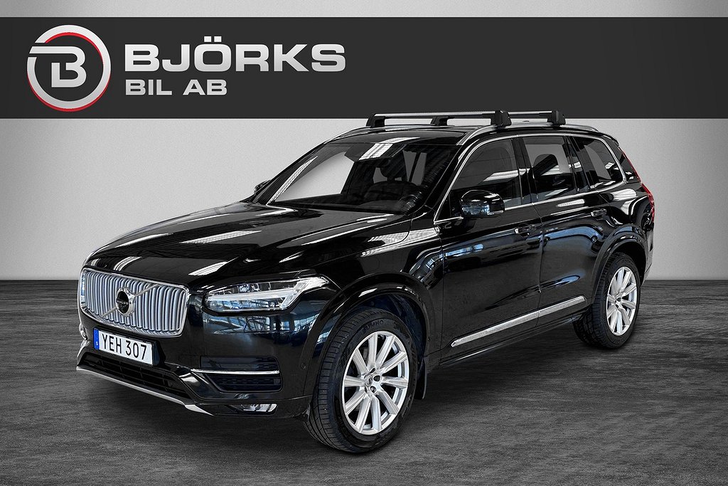 Volvo XC90 D5 AWD Inscription Kamera Navi Drag Värmare 235hk