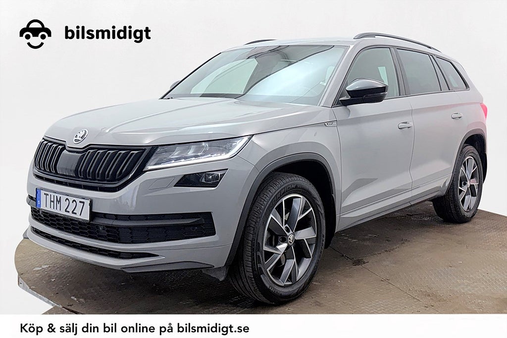 Skoda Kodiaq Ambition Komfortpkt 7-Sits Drag Navi Kamera Värmare CANTON