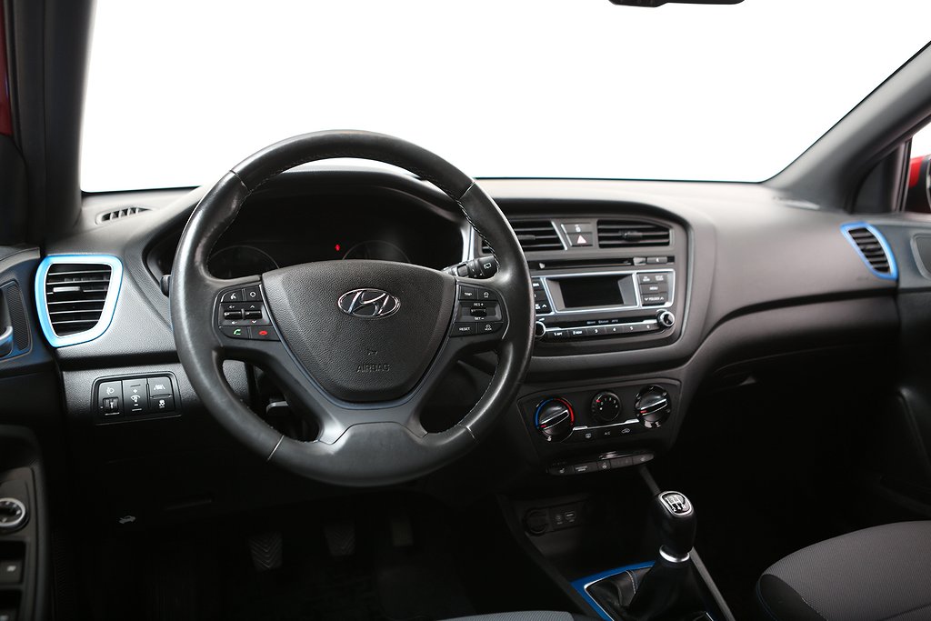 Hyundai i20 1,2 84hk GO! Edition 5D 2016