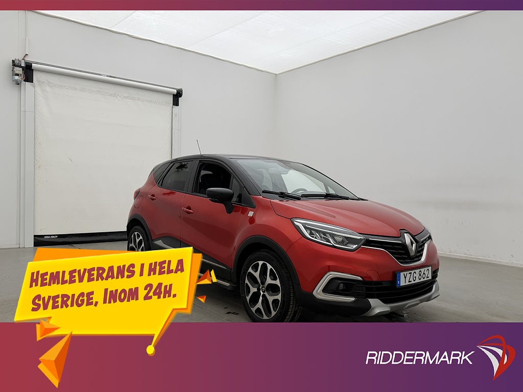 Renault Captur 1.2 TCe 118hk Kamera Navi Keyless Sensorer