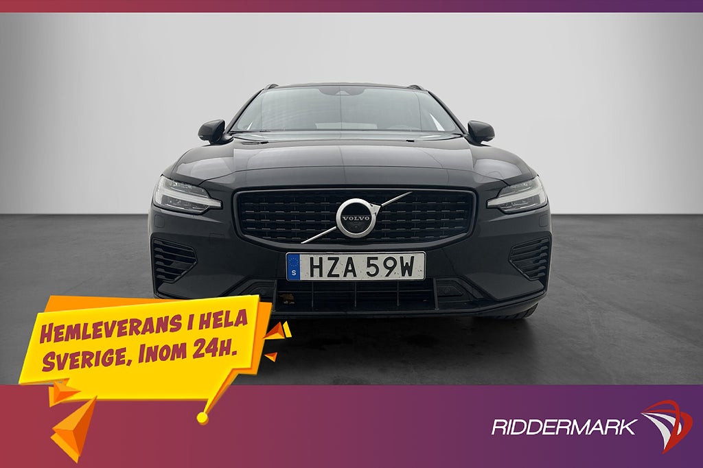 Volvo V60 Recharge T8 AWD R-Design VOC Värm Pano 360° HUD