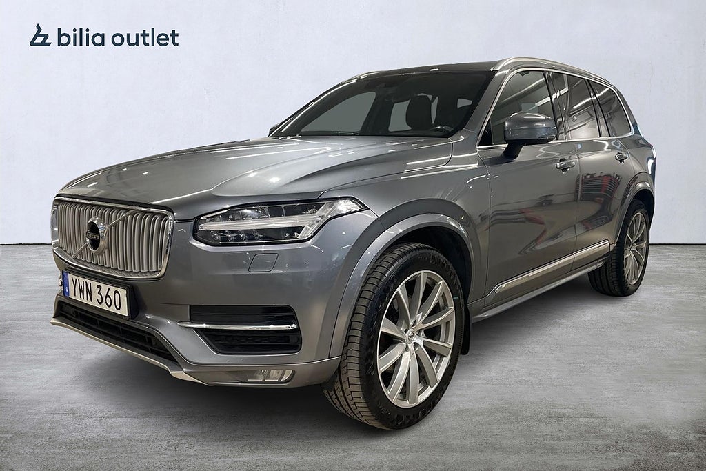 Volvo XC90 D5 AWD Inscription Värmare / B-Kam / Navi / Drag /Skinn