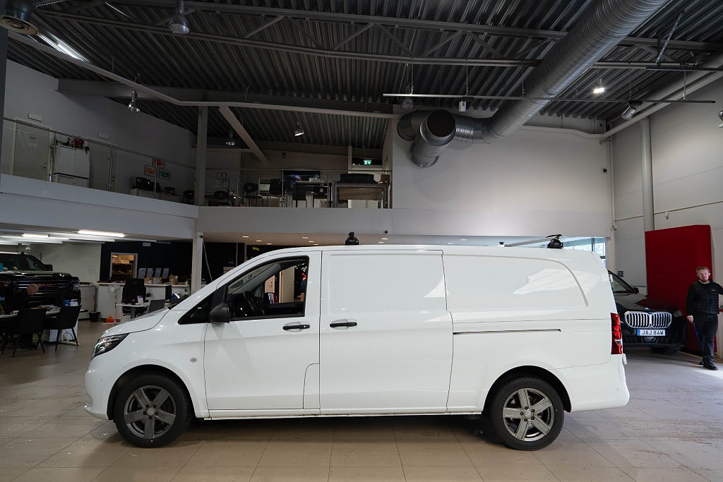 Mercedes-Benz Vito 116 CDI 4x4 LÅNG L3 D-VÄRMARE KAMERA DRAG MOMS 1-ÄGARE