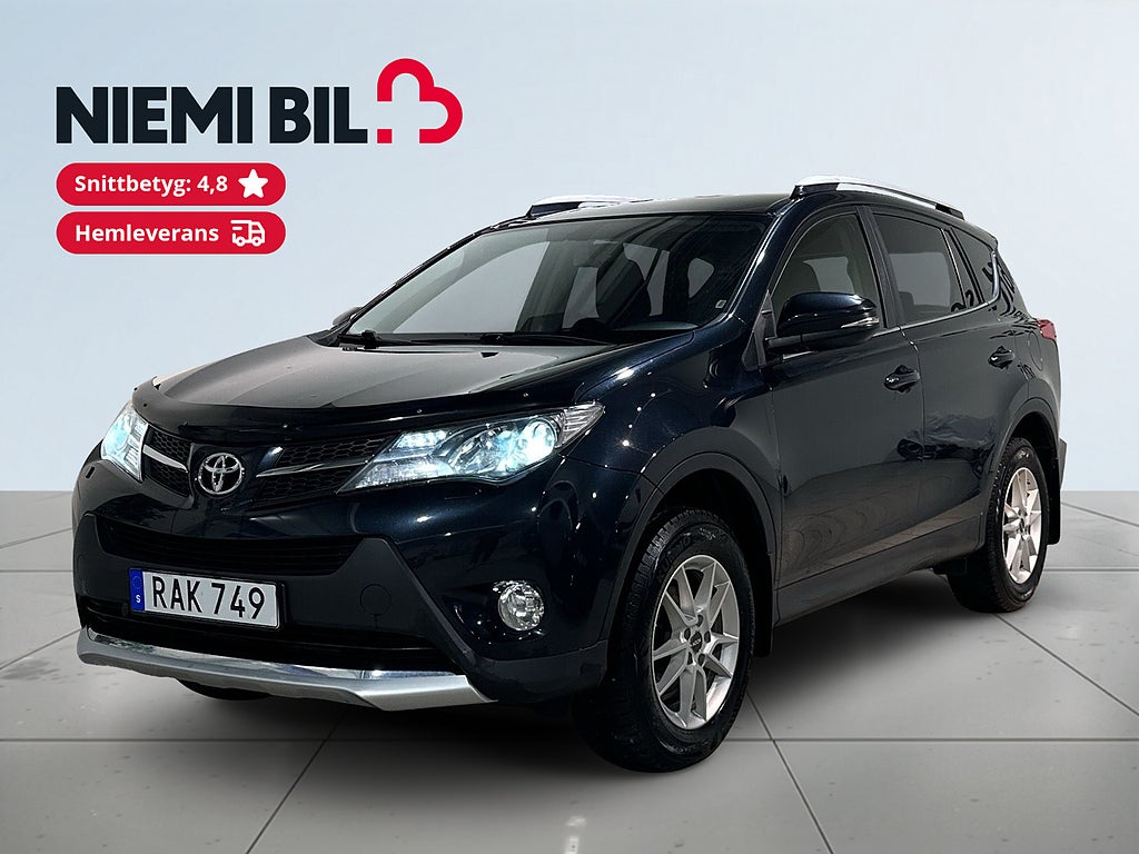 Toyota RAV4 2.0 AWD Edition Feel Mvärm Kamera Elbaklucka Drag SoV