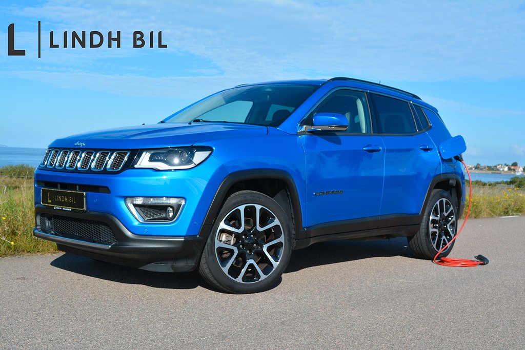 Jeep Compass 4XE PLUG-IN PHEV 190HK LIMITED DRAG DÖDA VINKEL