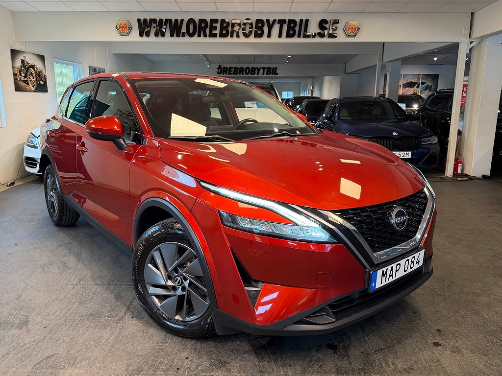 Nissan Qashqai 1.3 DIG-T XTRONIC-CVT B-kamera Keyless Dödavinkel 158hk