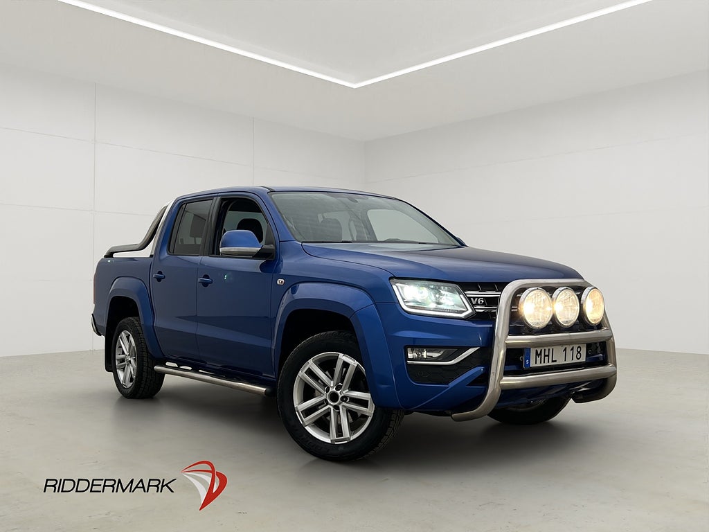 Volkswagen Amarok Aventura 4M Värm Drag Skinn CARPLAY Moms