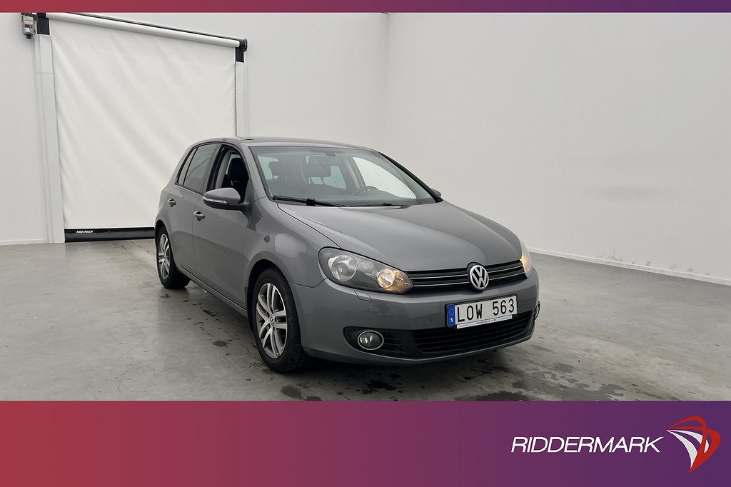 Volkswagen Golf 1.6 TDI 105hk Skinn Sensorer Välservad