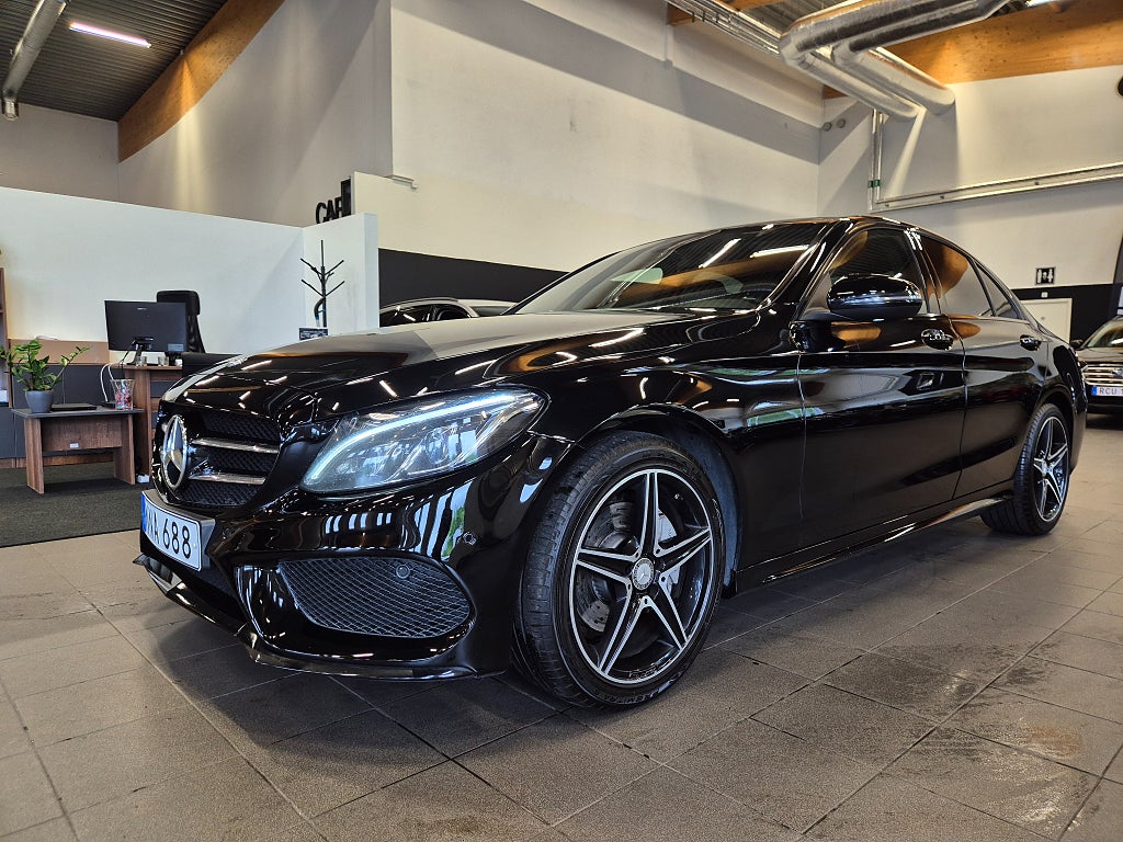 Mercedes-Benz C 220 d 170hk AMG Line 3,45% ränta 0kr kontantinsats/B-ka