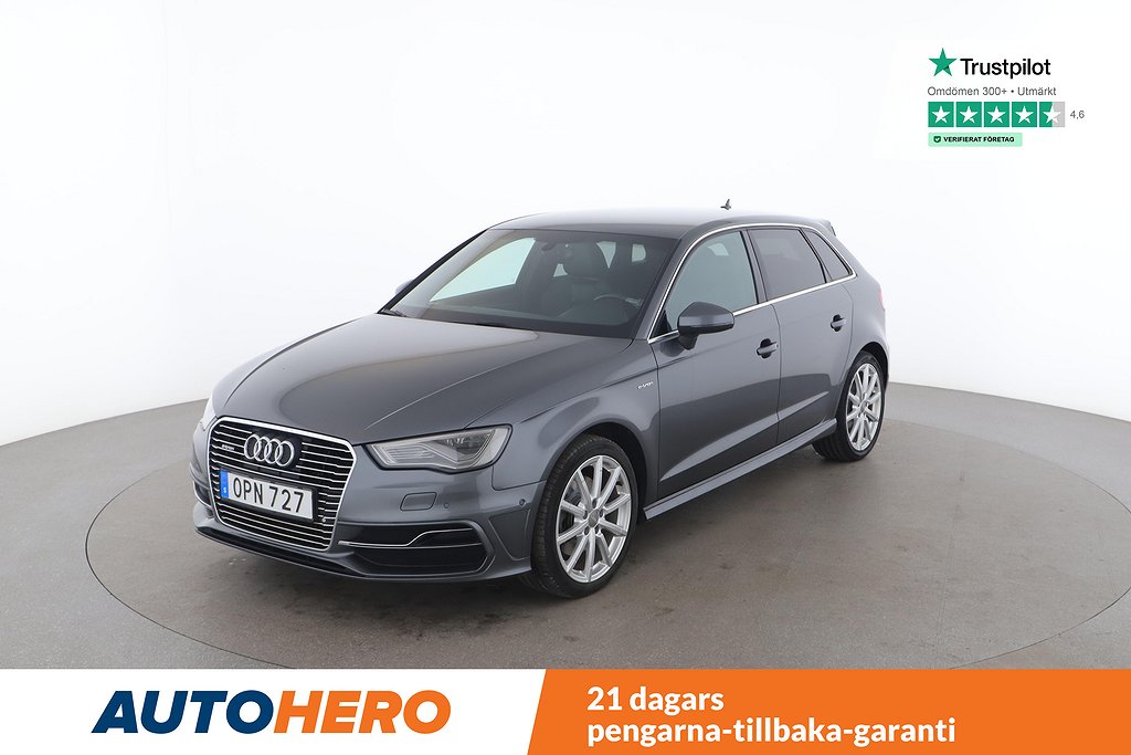 Audi A3 Sportback e-Tron 1.4 TFSI S-Line / B&O, 204 HK