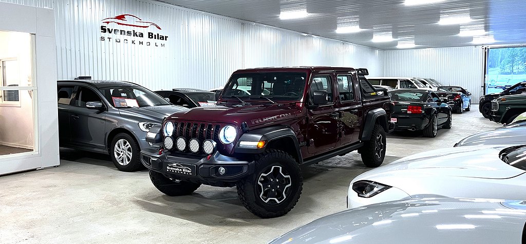 Jeep Gladiator Rubicon V6 4x4 /DIFFSPÄRR /AVTAGBAR TAK /DRAG