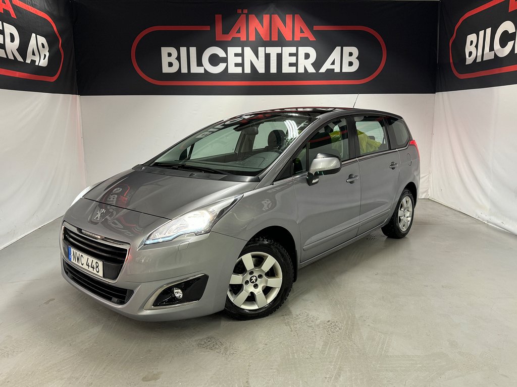 Peugeot 5008 1.6 BlueHDi Active Drag 7-sits Pano Kamrem bytt