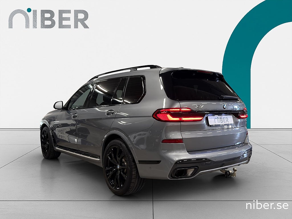 BMW X7 xDrive40d, M-Sport, 6 Sits, Pano, 360, MOMS